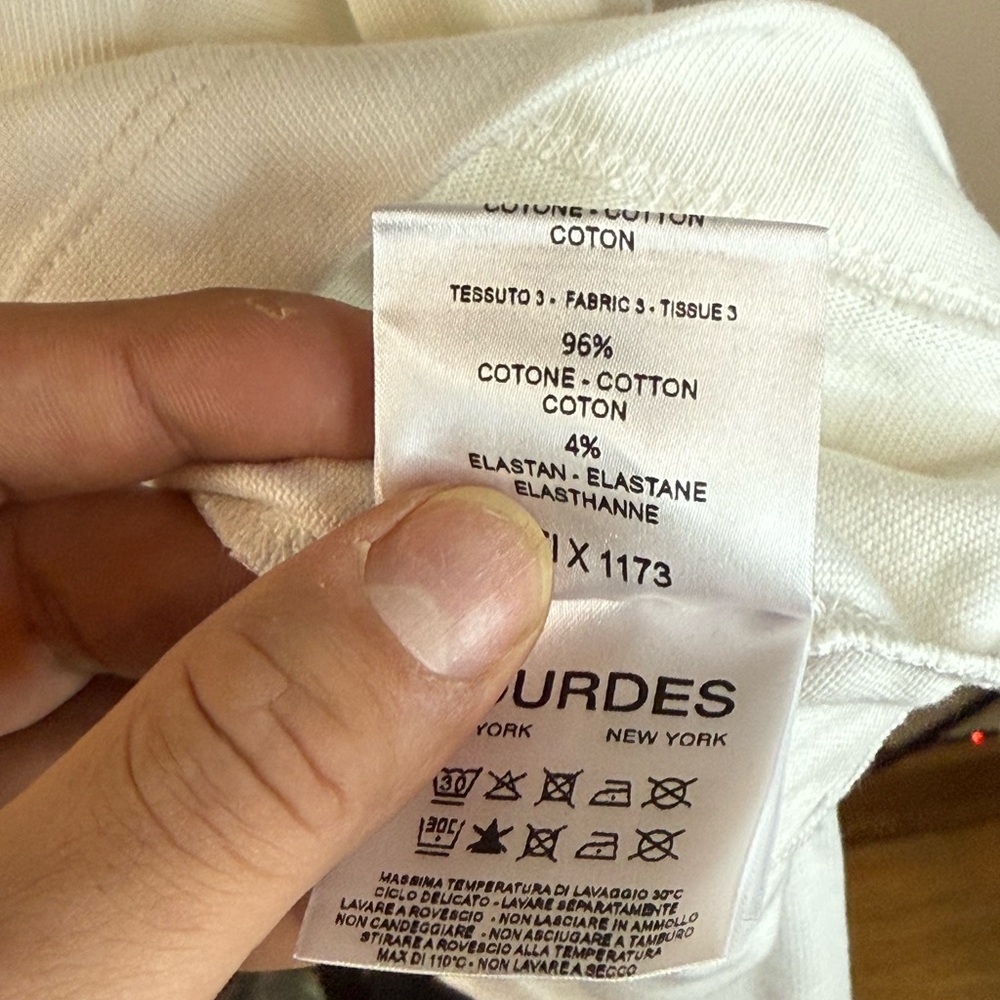 Lourdes White Long Sleeve Shirt - Picture 10 of 11